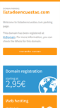 Mobile Screenshot of listadeencuestas.com